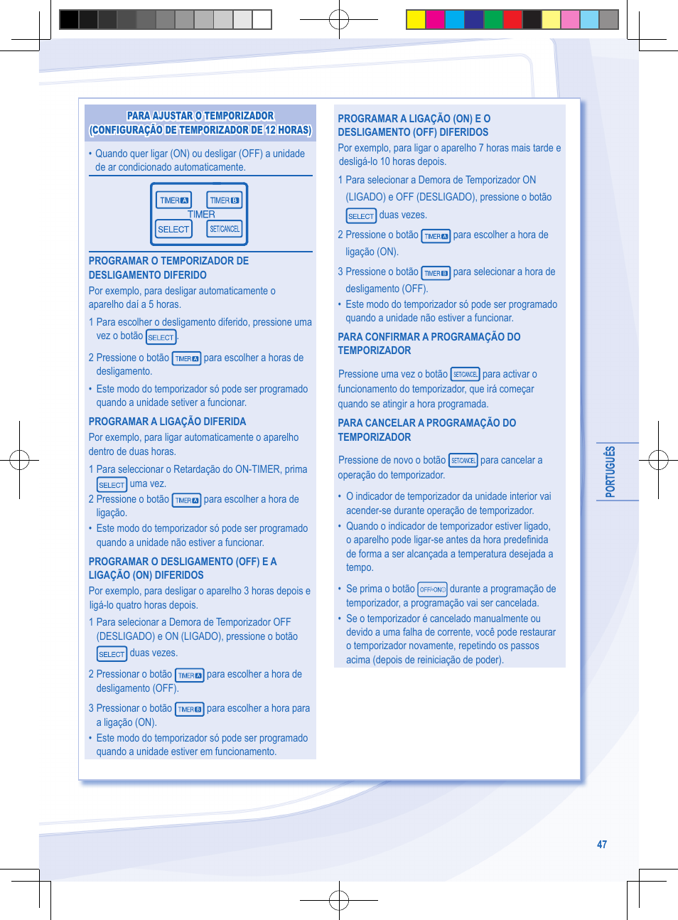 Panasonic CURE9NKE User Manual | Page 47 / 72