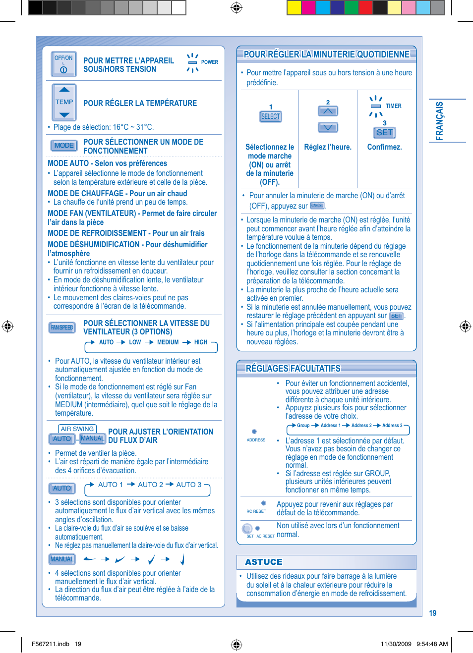 Panasonic S36KA1E5 User Manual | Page 19 / 112