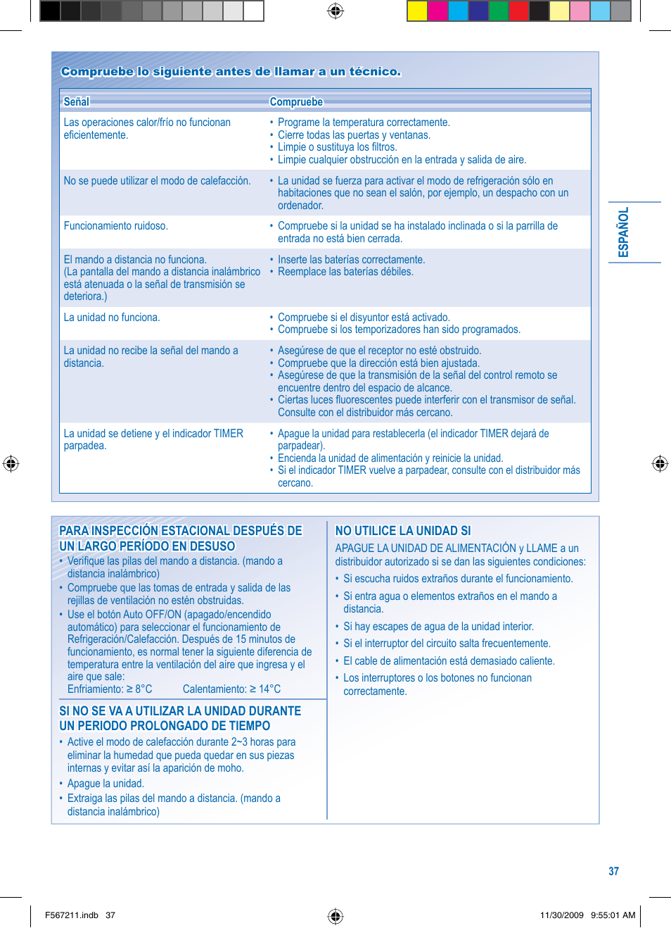 Panasonic S36KA1E5 User Manual | Page 37 / 112