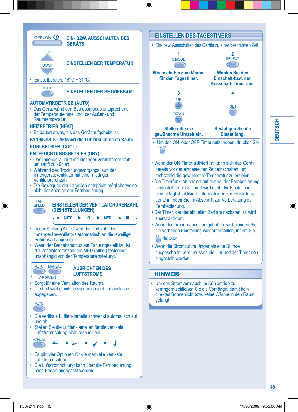 Panasonic S36KA1E5 User Manual | Page 45 / 112