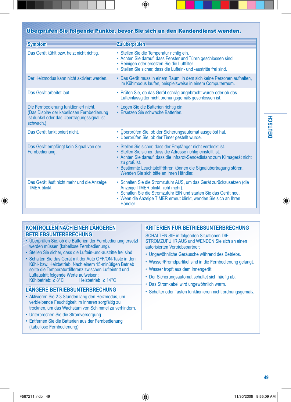 Panasonic S36KA1E5 User Manual | Page 49 / 112