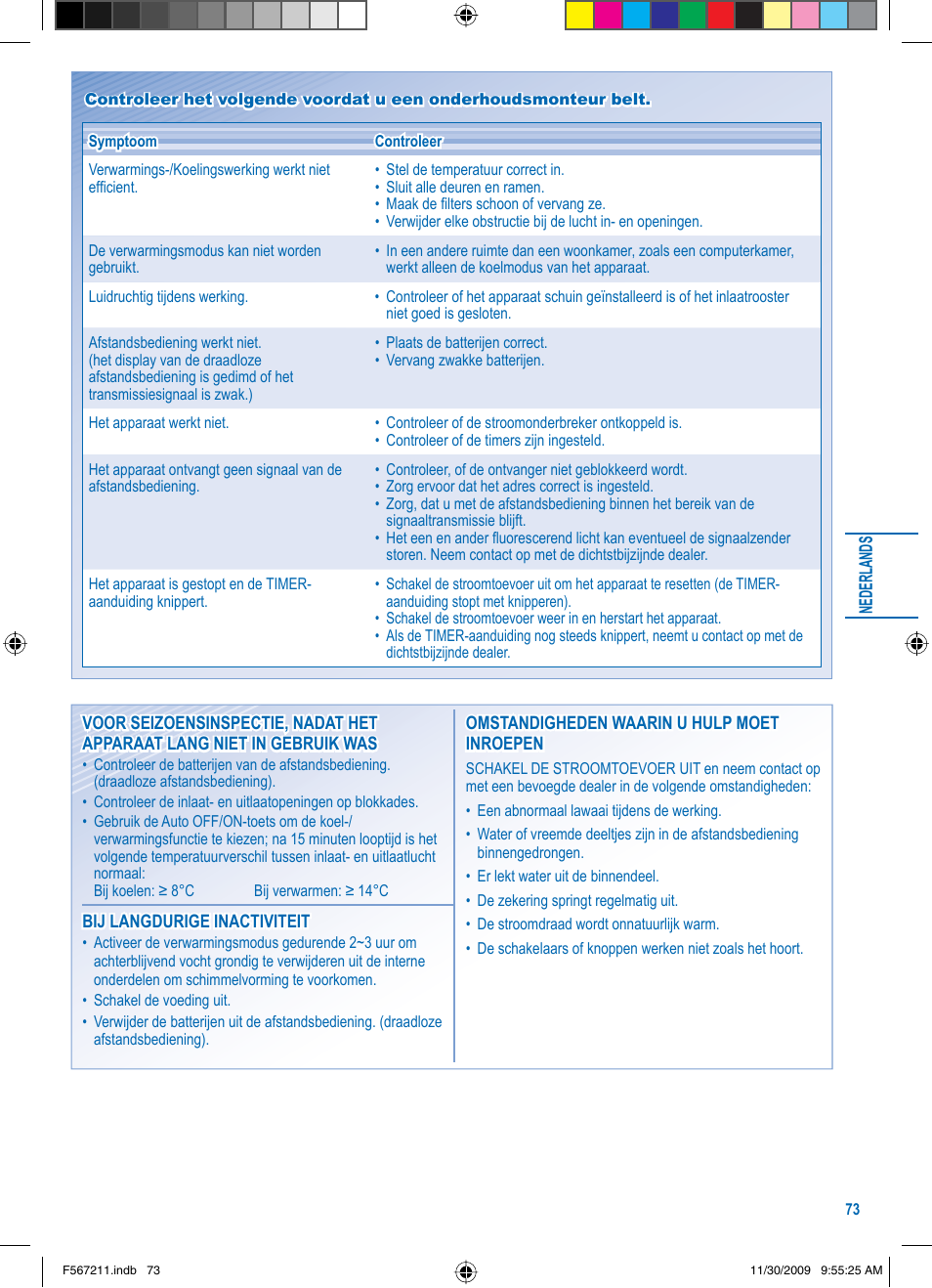 Panasonic S36KA1E5 User Manual | Page 73 / 112