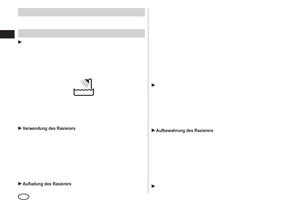 Warnung, Wichtig | Panasonic ESLA93 User Manual | Page 14 / 178