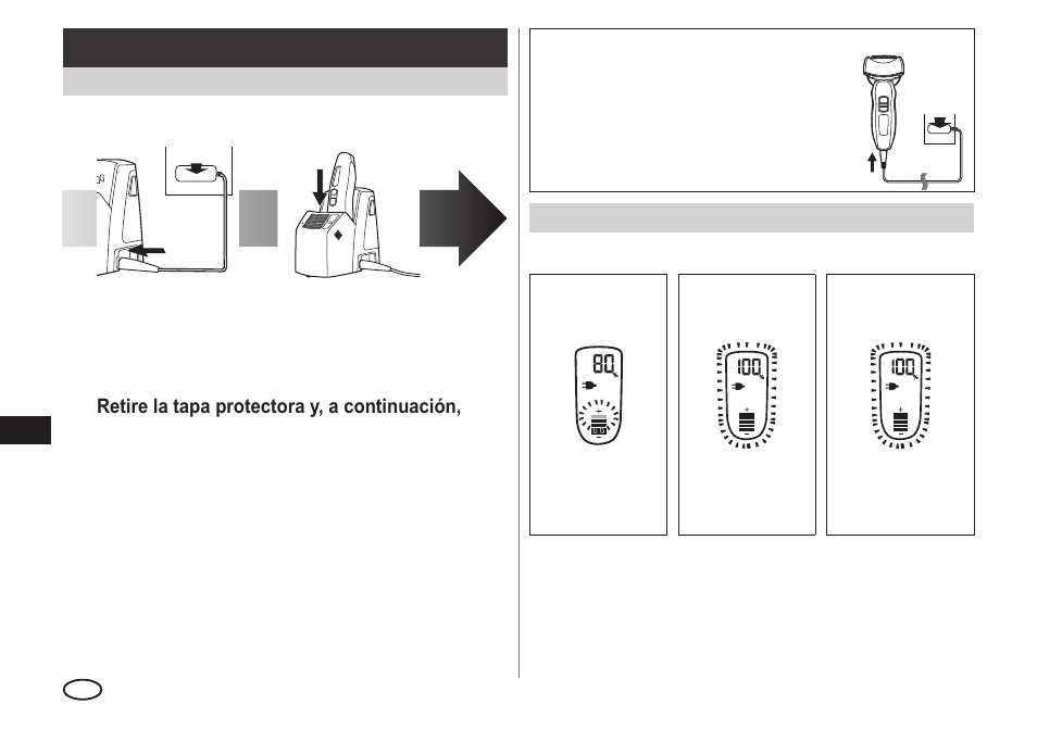 Carga | Panasonic ESLA93 User Manual | Page 58 / 178