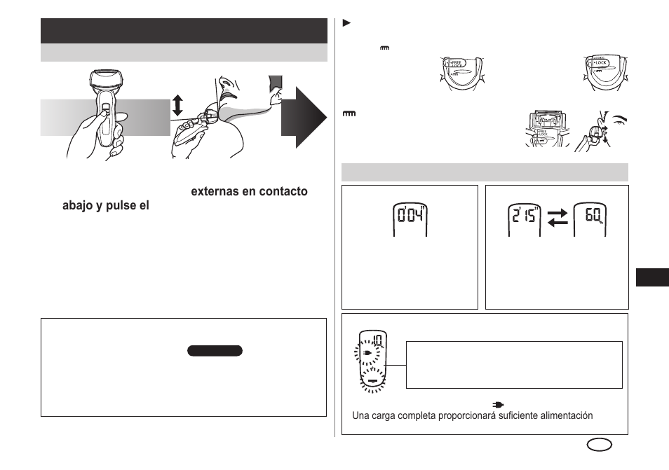 Panasonic ESLA93 User Manual | Page 59 / 178