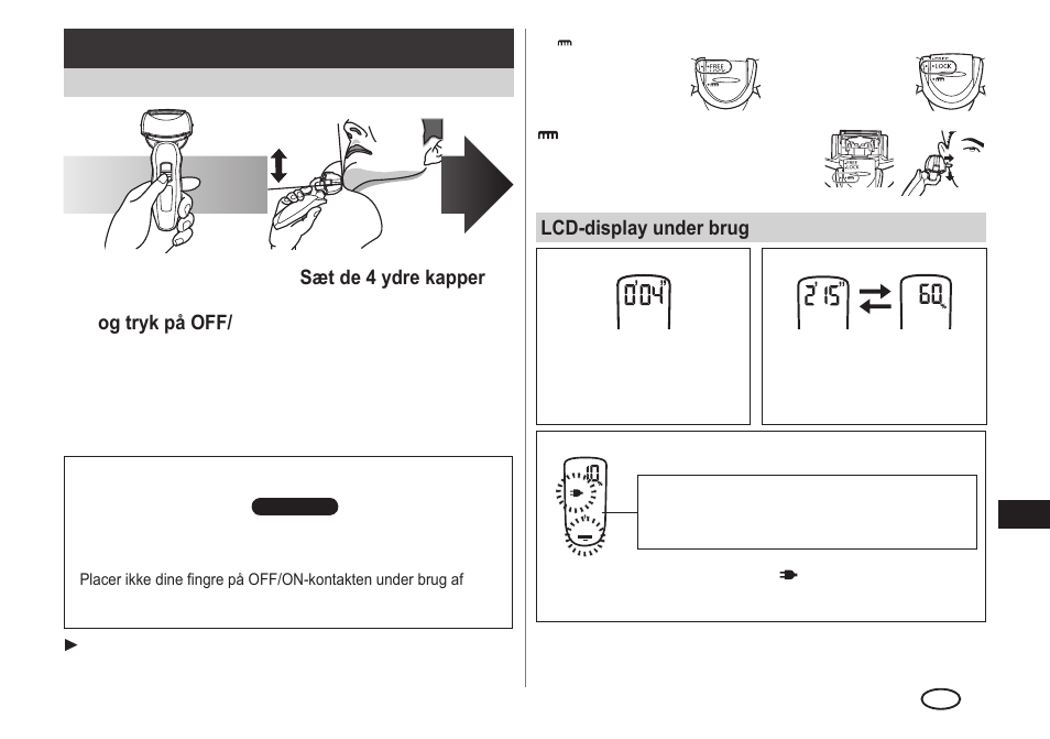 Brug | Panasonic ESLA93 User Manual | Page 69 / 178