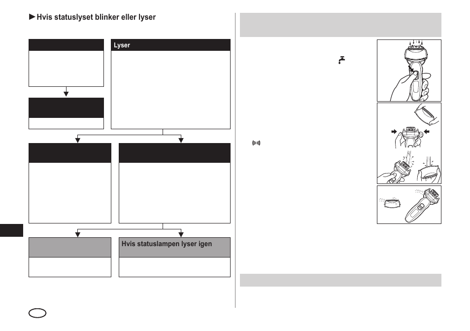 Rengøring med børsten | Panasonic ESLA93 User Manual | Page 72 / 178