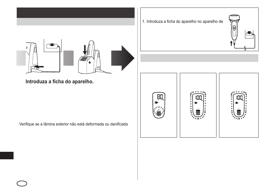 Carregamento | Panasonic ESLA93 User Manual | Page 78 / 178