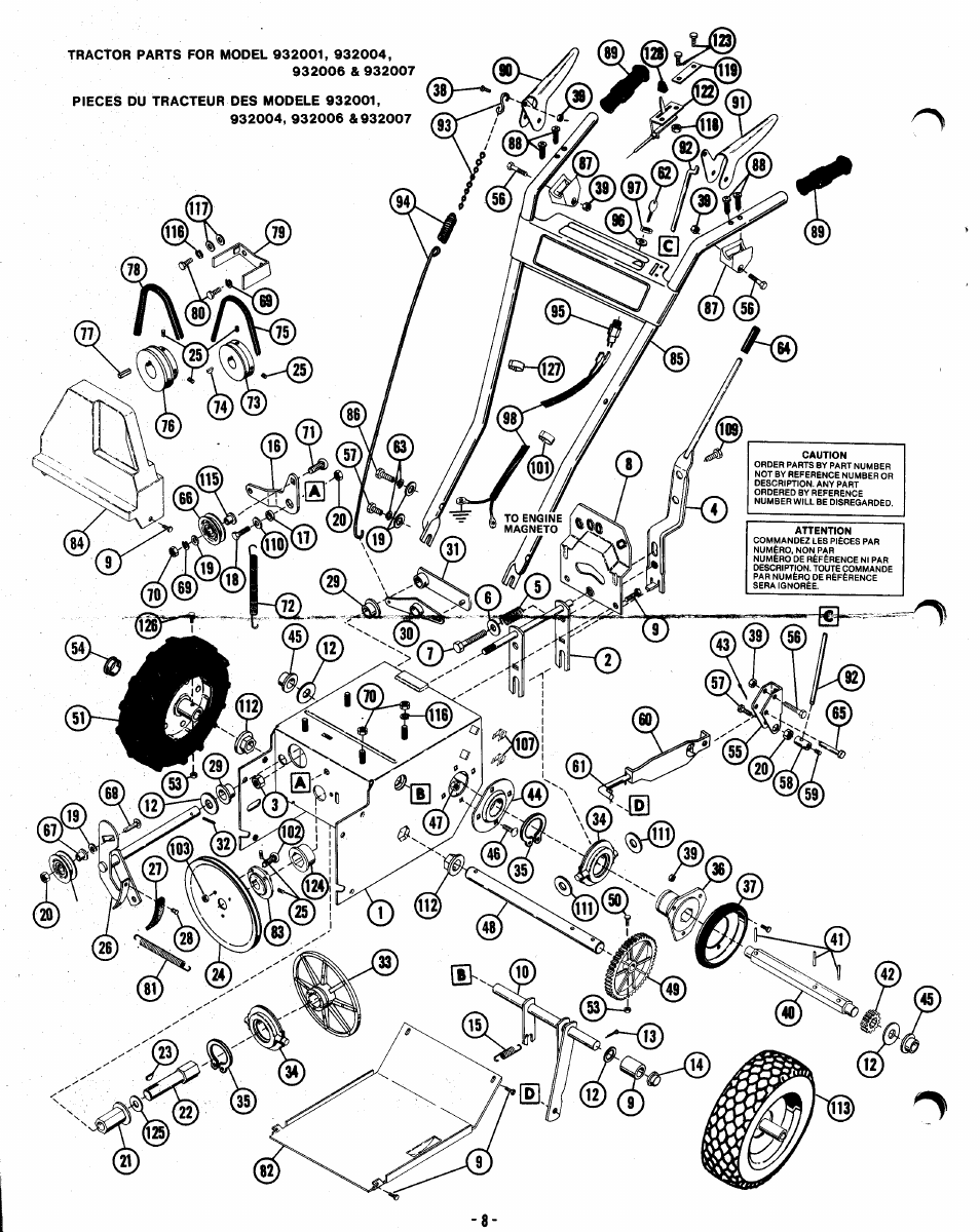 Ariens SNO- THROS 932007 User Manual | Page 8 / 12