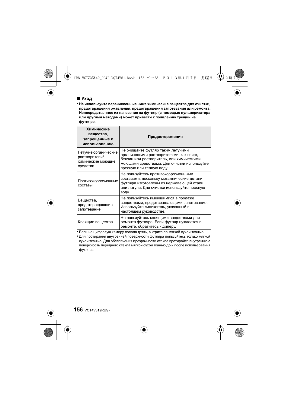 Panasonic DMWMCTZ40PP User Manual | Page 156 / 160