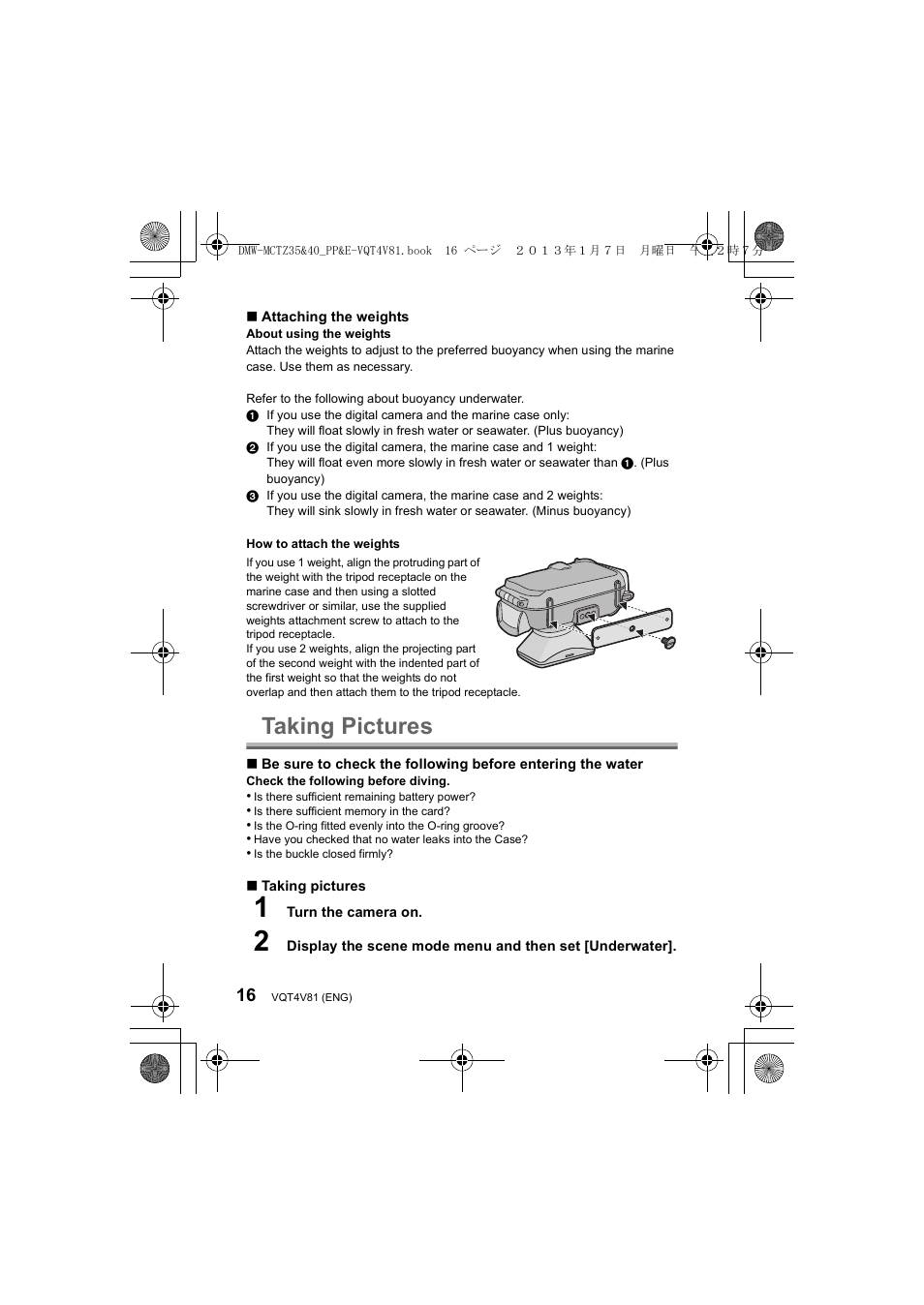 Taking pictures | Panasonic DMWMCTZ40PP User Manual | Page 16 / 160