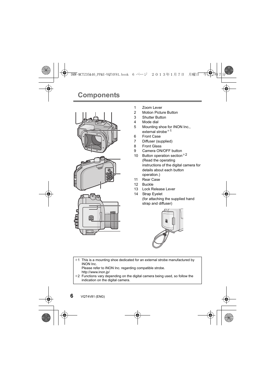 Components | Panasonic DMWMCTZ40PP User Manual | Page 6 / 160