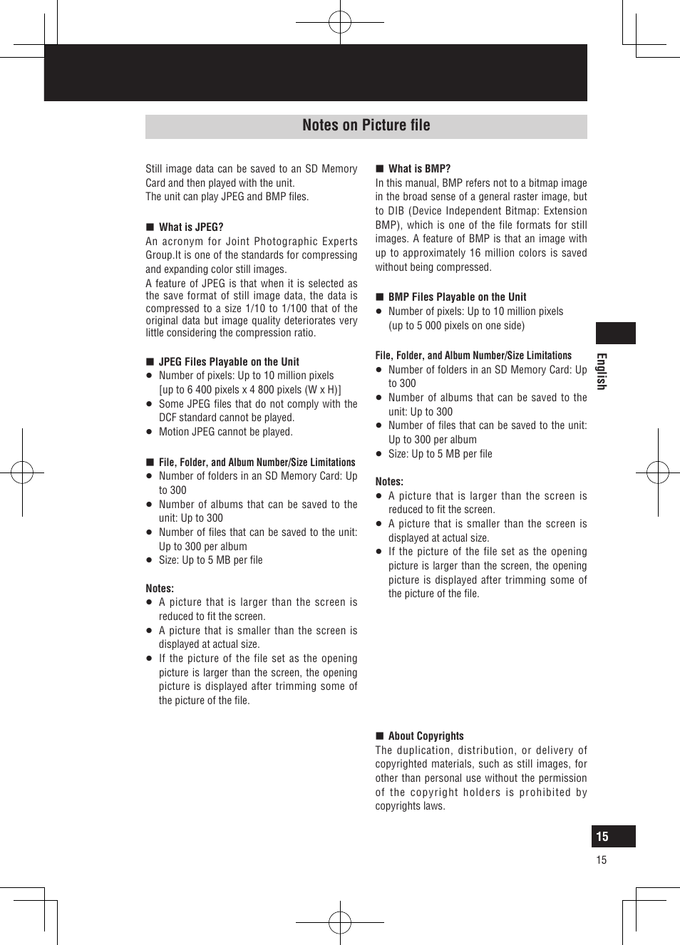 Panasonic CNGP50N User Manual | Page 15 / 336