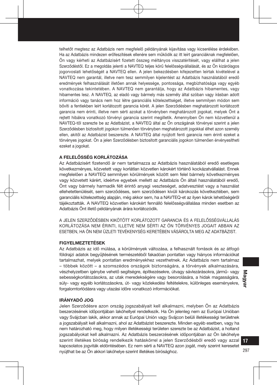 Végfelhasználói licencszerződés | Panasonic CNGP50N User Manual | Page 297 / 336