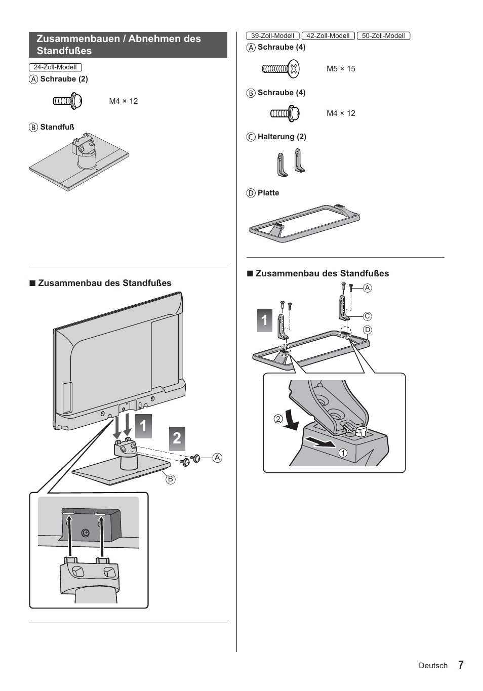 Panasonic TX24AS500E User Manual | Page 7 / 80