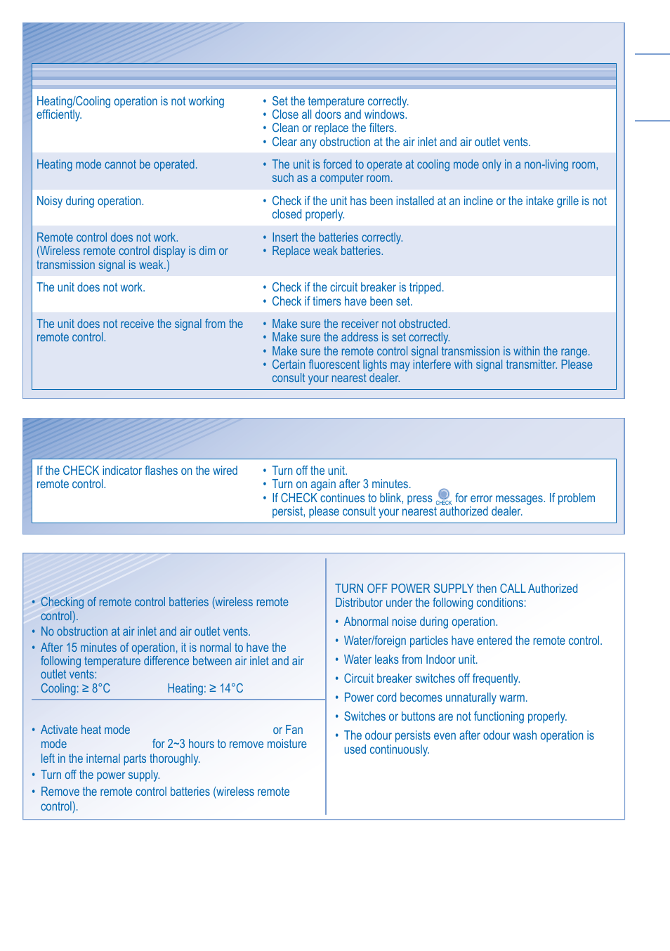 Panasonic CUL43DBE8 User Manual | Page 11 / 64