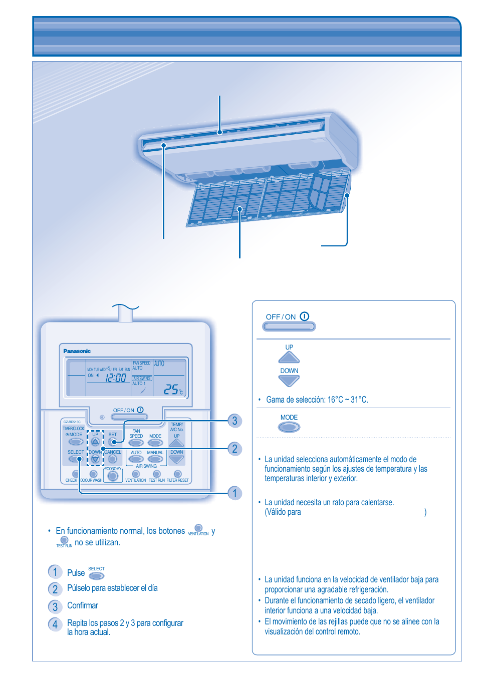 Panasonic CUL43DBE8 User Manual | Page 16 / 64
