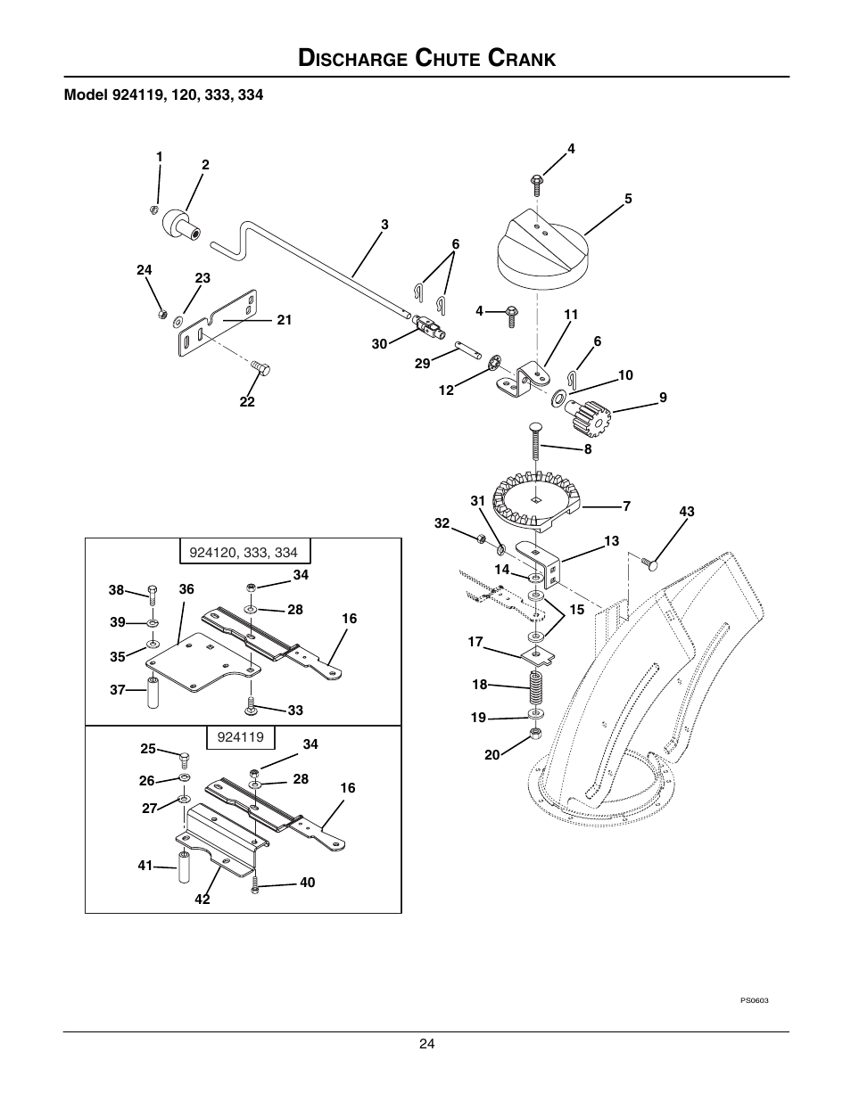 Ariens SNO-THRO 924119 - 1028 User Manual | Page 24 / 38