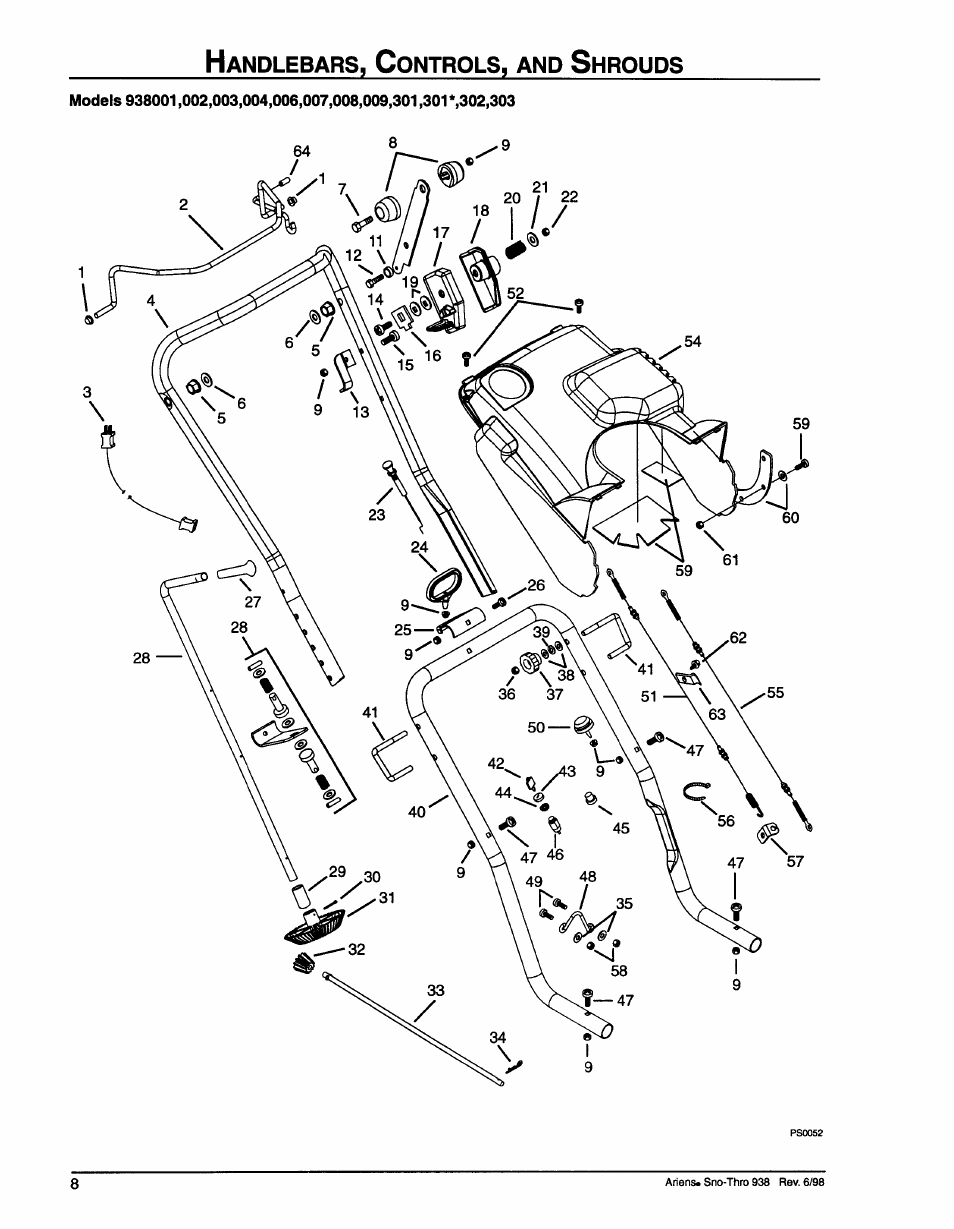 Ariens SNO-THRO 009-SS522E User Manual | Page 10 / 14