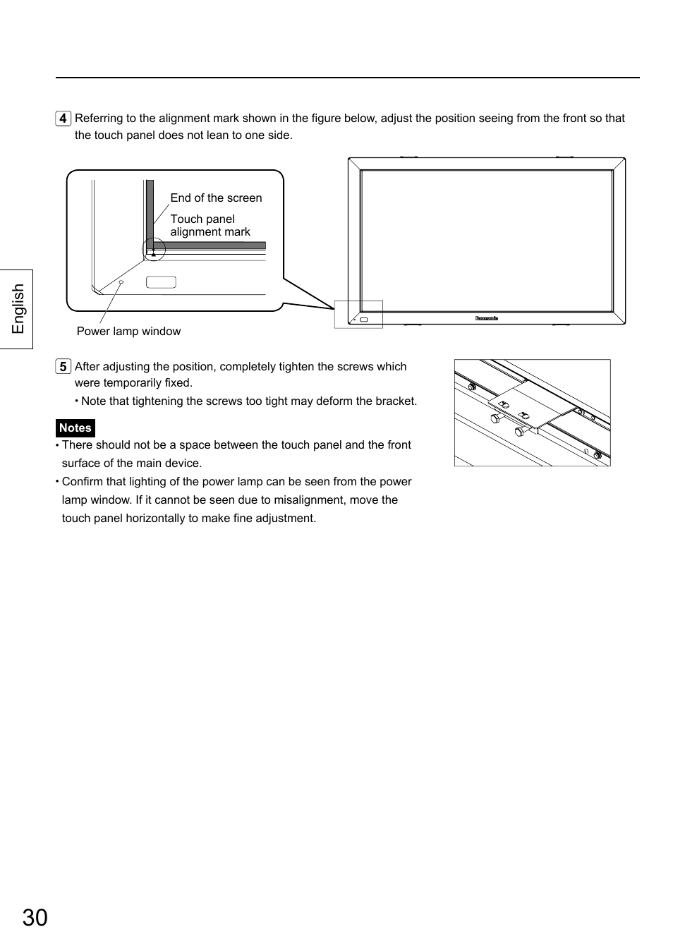 English | Panasonic TYTP65P30K User Manual | Page 30 / 108