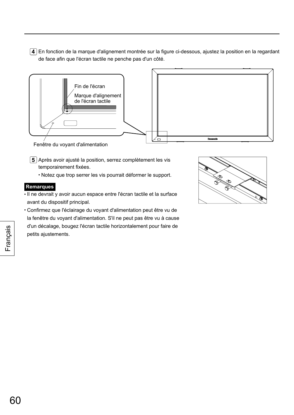 Français | Panasonic TYTP65P30K User Manual | Page 60 / 108