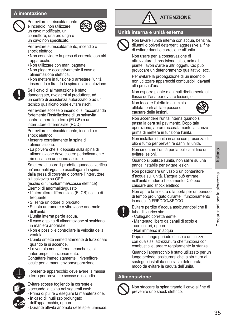 Panasonic CSE9PKEA User Manual | Page 35 / 92