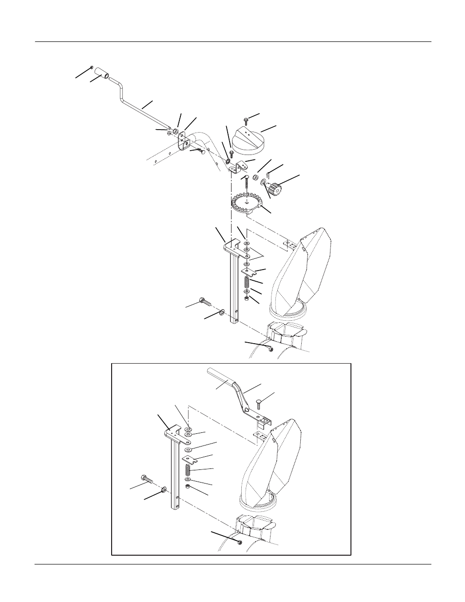 Discharge chute crank | Ariens SNO-THRO 932047 - ST5524E User Manual | Page 16 / 19