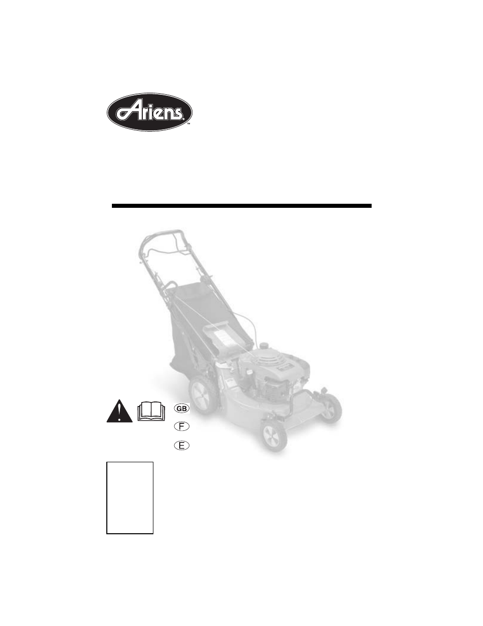 Ariens 911134 - LM21SW User Manual | 28 pages