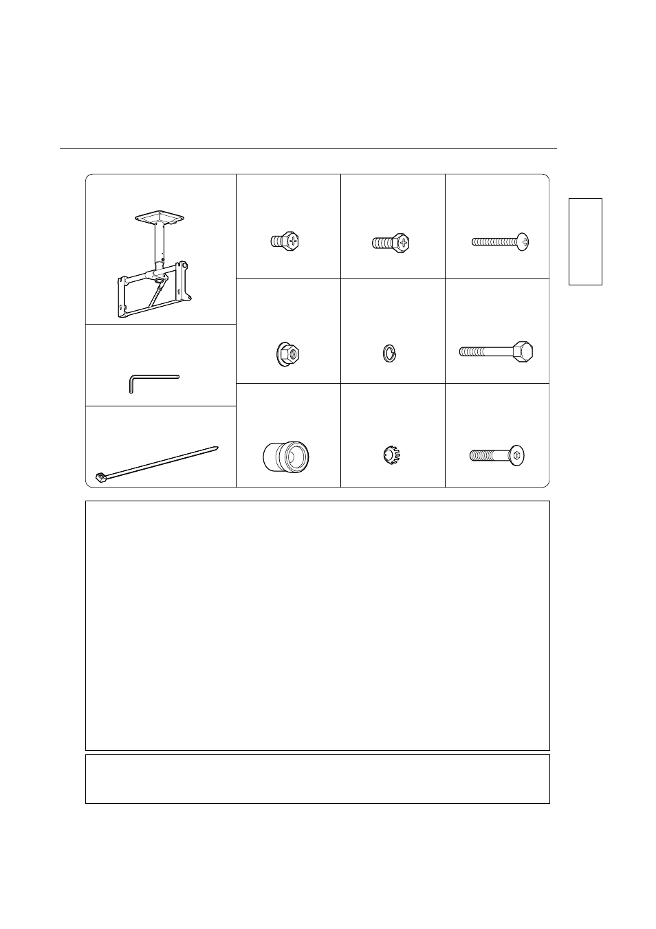 Bauteile, Installationshinweise | Panasonic TYST05S User Manual | Page 9 / 52