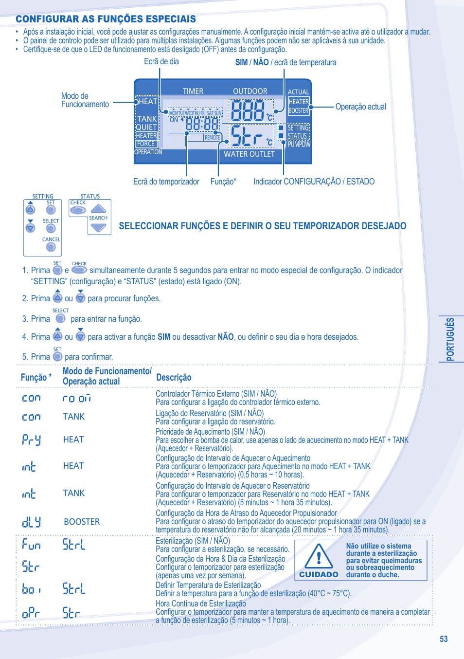 Panasonic WHUD12CE5 User Manual | Page 53 / 76