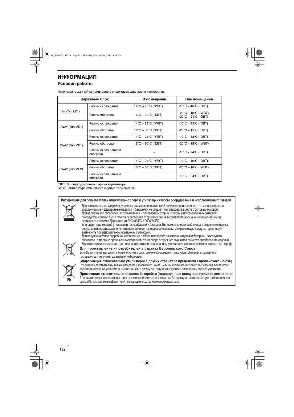 Информация | Panasonic S22MK2E5 User Manual | Page 132 / 180