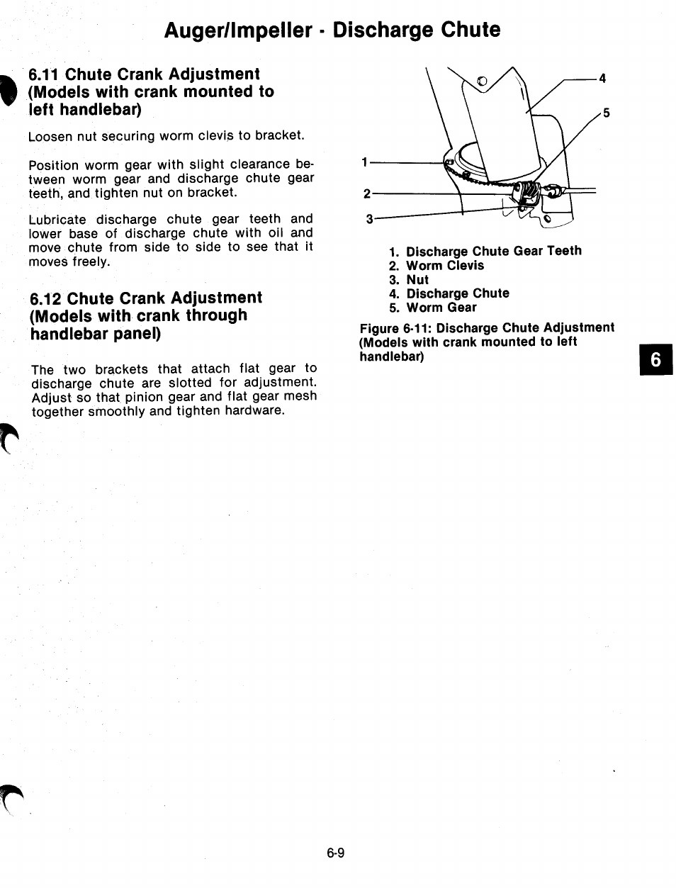 Auger/impeller - discharge chute | Ariens 932 Series User Manual | Page 42 / 61