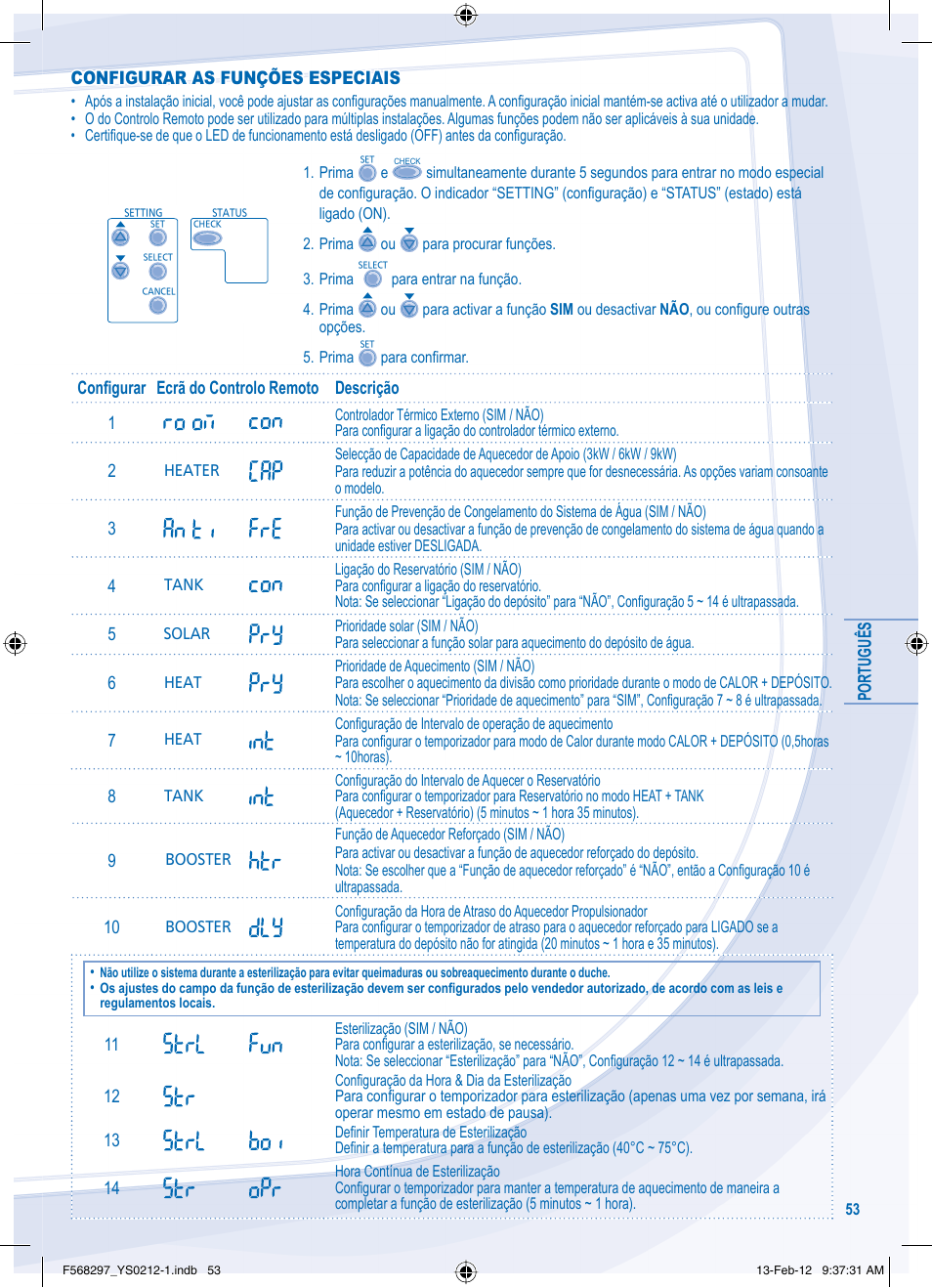 Panasonic WHMHF12D6E5 User Manual | Page 53 / 76