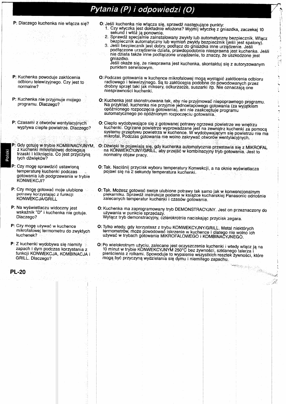 Owie | Panasonic NNA890WBSPG User Manual | Page 110 / 112