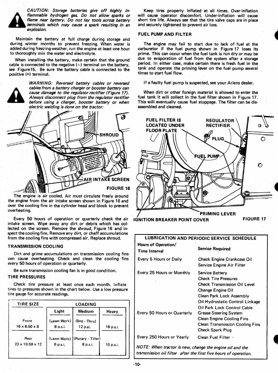 Ariens 931015 S-18 User Manual | Page 10 / 42