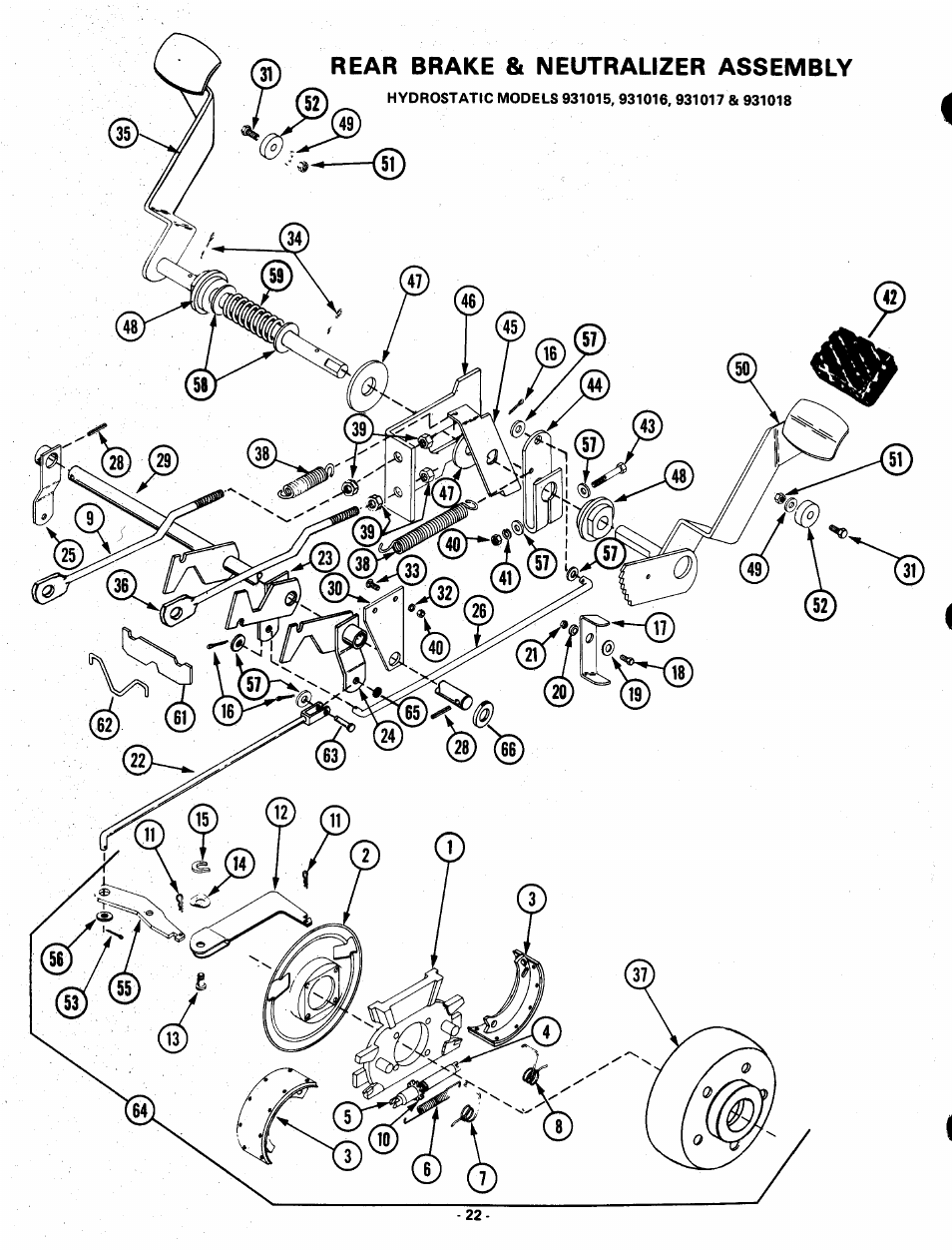 Ariens 931015 S-18 User Manual | Page 22 / 42