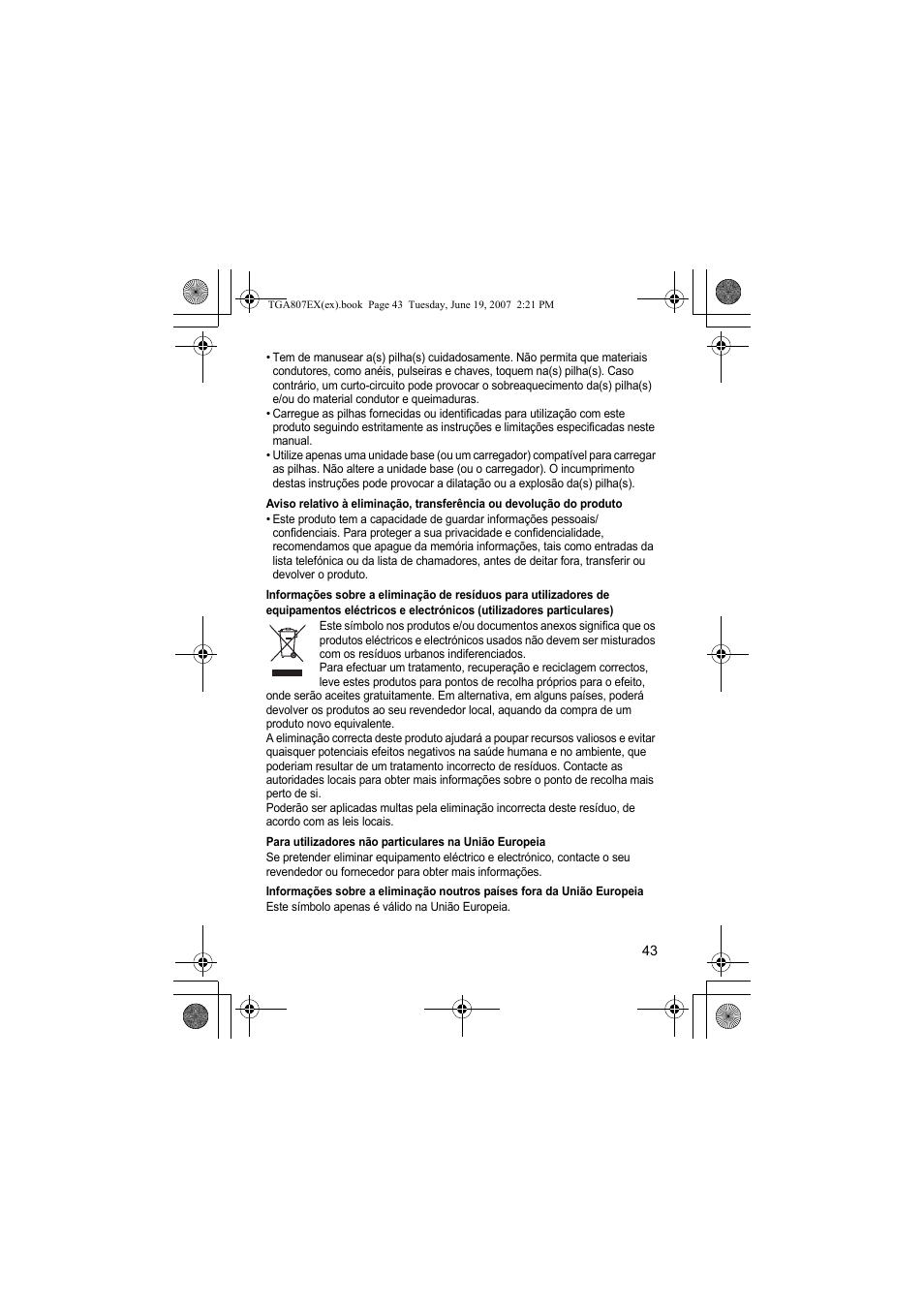 Panasonic KXTGA807EX User Manual | Page 43 / 80