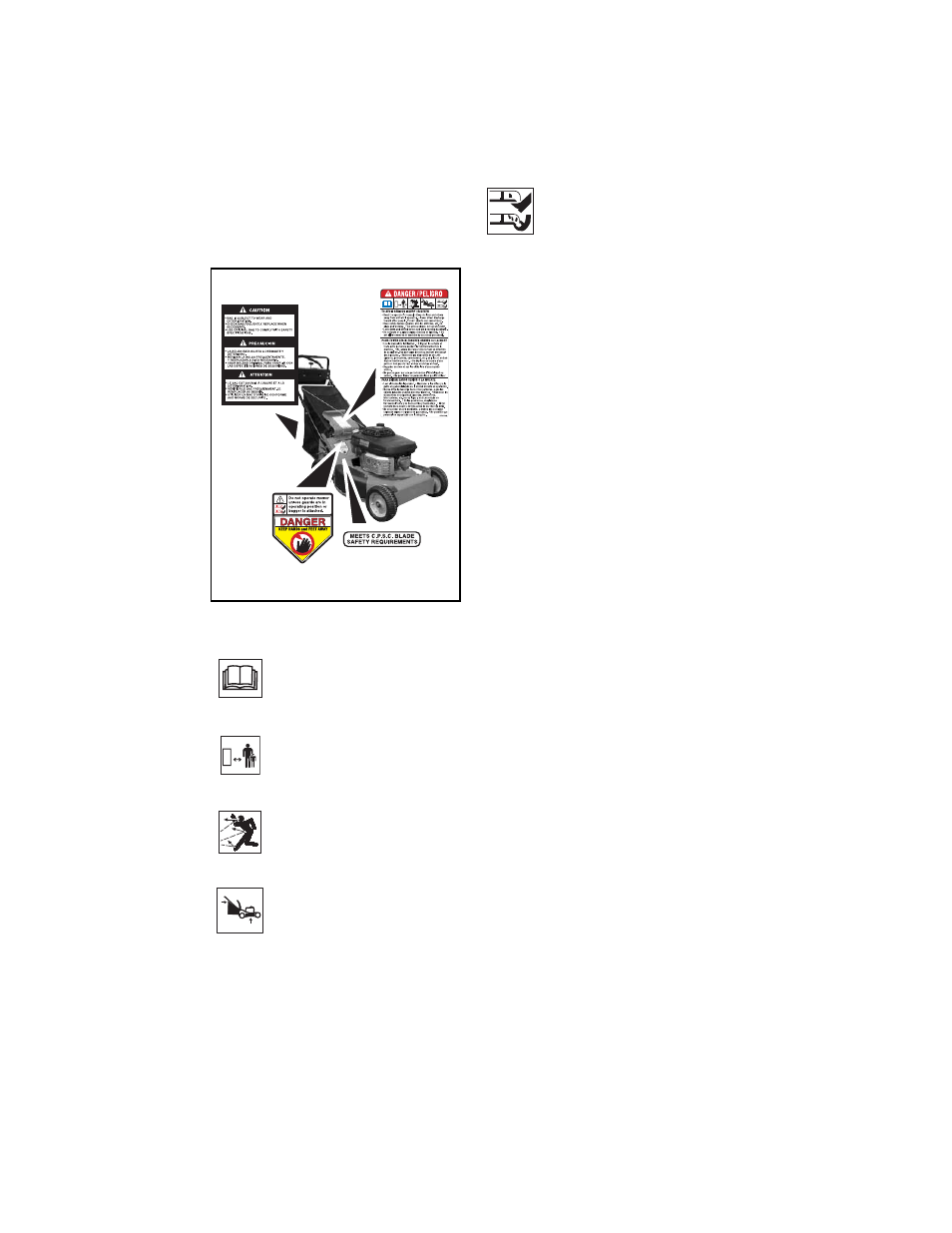 Safety decals and locations, Safety rules | Ariens 911214 Pro21XD User Manual | Page 4 / 28