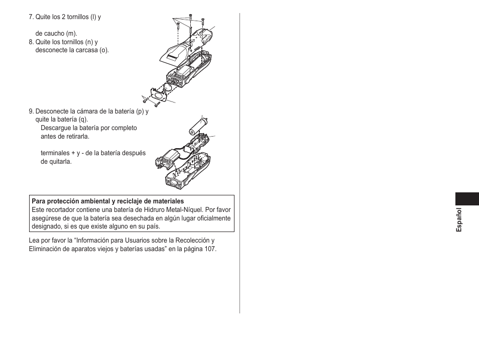 Panasonic ER2211 User Manual | Page 37 / 116