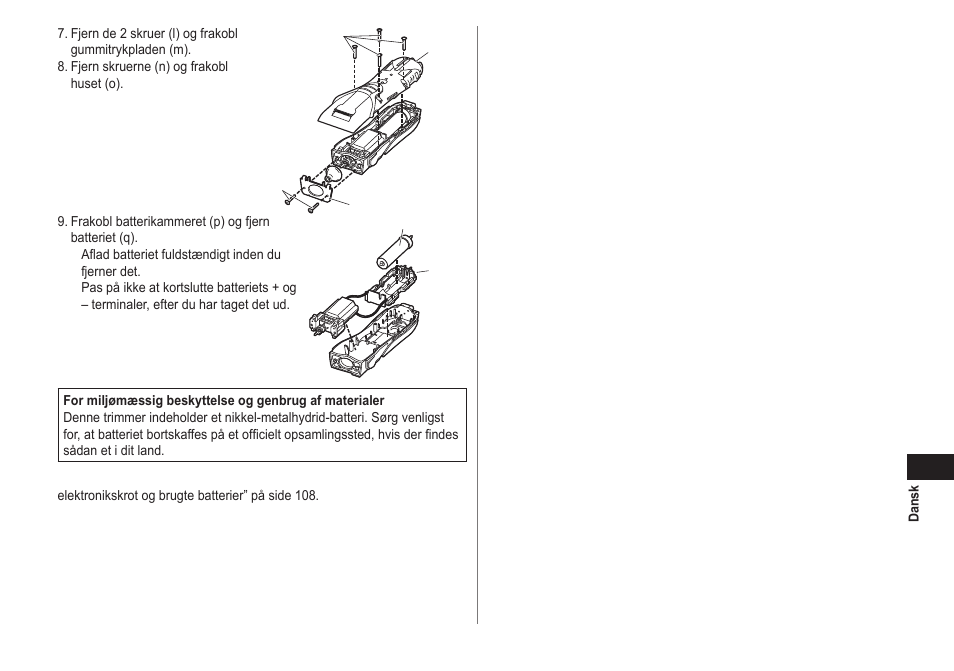 Panasonic ER2211 User Manual | Page 43 / 116