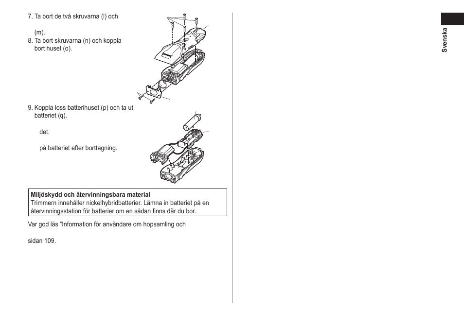 Panasonic ER2211 User Manual | Page 61 / 116