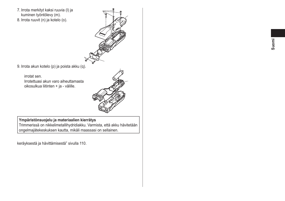 Panasonic ER2211 User Manual | Page 67 / 116