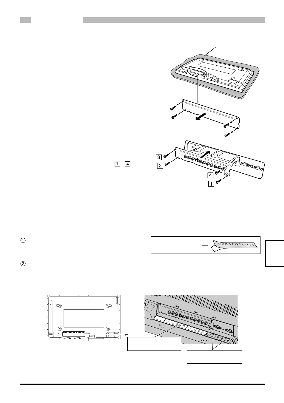 Installare | Panasonic TYCE42PS1 User Manual | Page 9 / 20