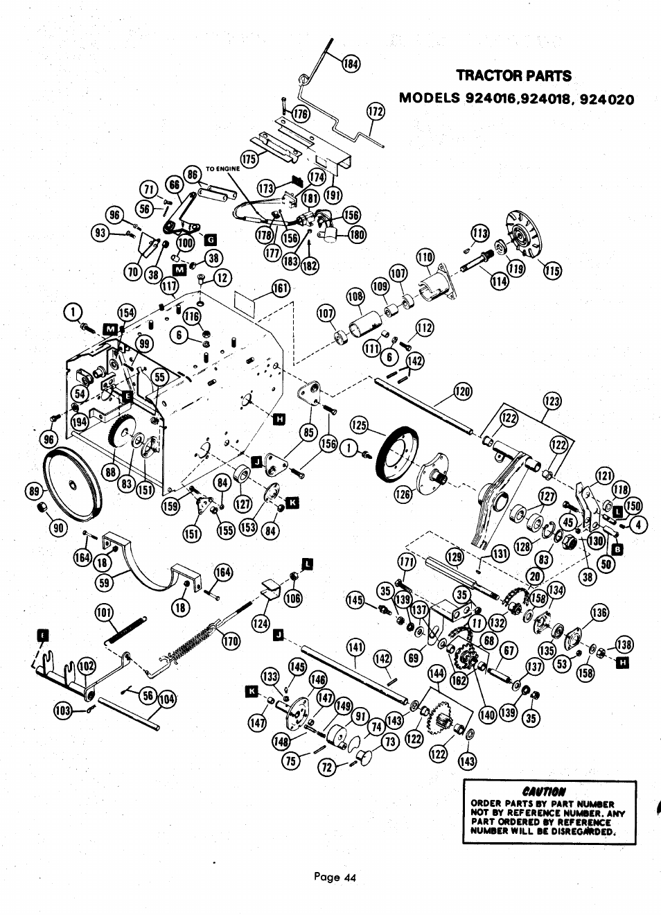 Ariens 924000 User Manual | Page 44 / 55