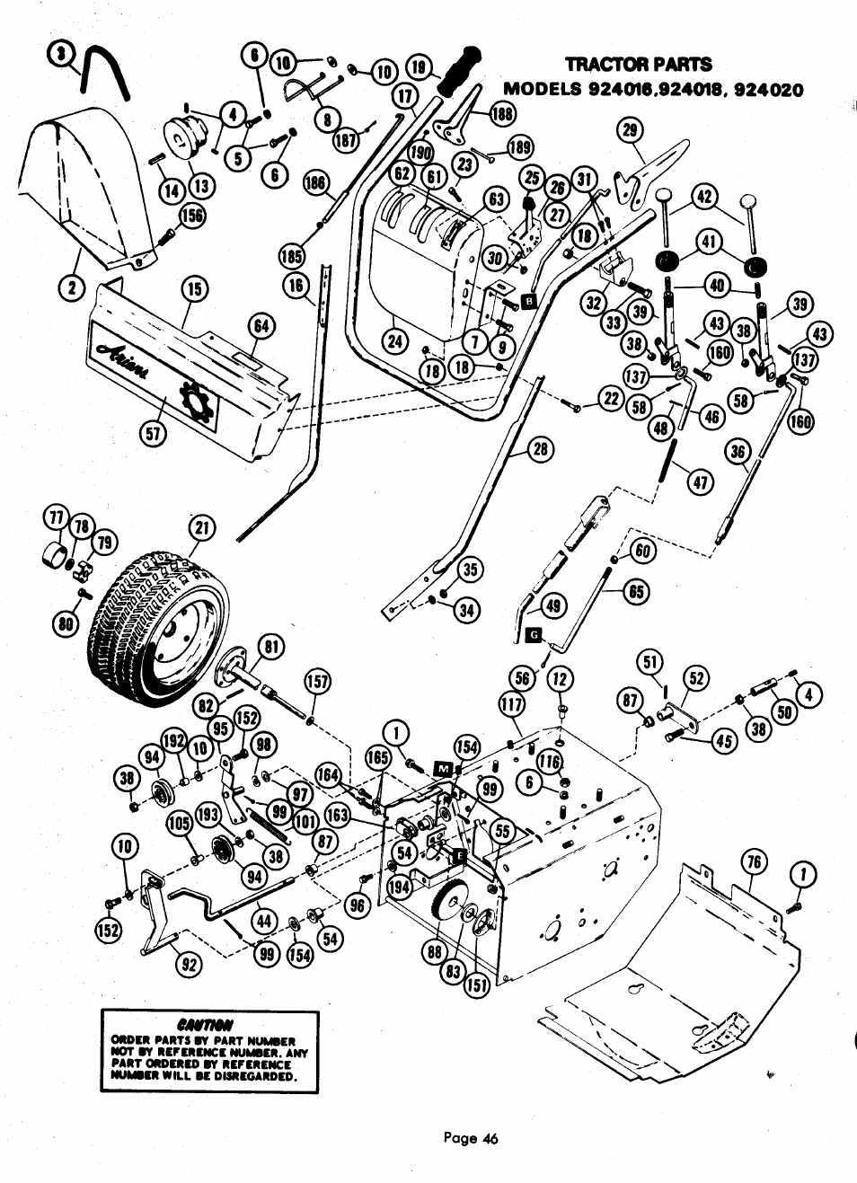 Ariens 924000 User Manual | Page 46 / 55