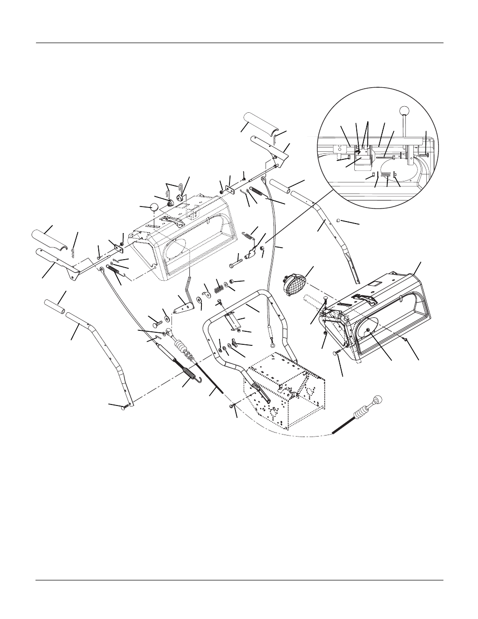 Handlebars and controls, Andlebars, Ontrols | Ariens Sno-Thro ST8526LE User Manual | Page 8 / 15