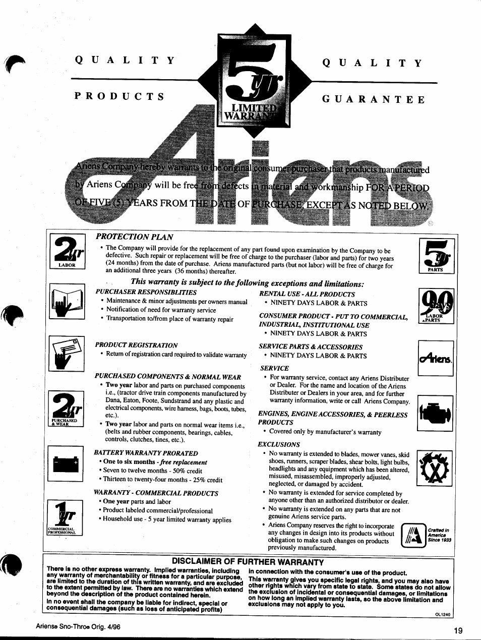 Ariens SNO-THRO 008-SS322E User Manual | Page 23 / 24