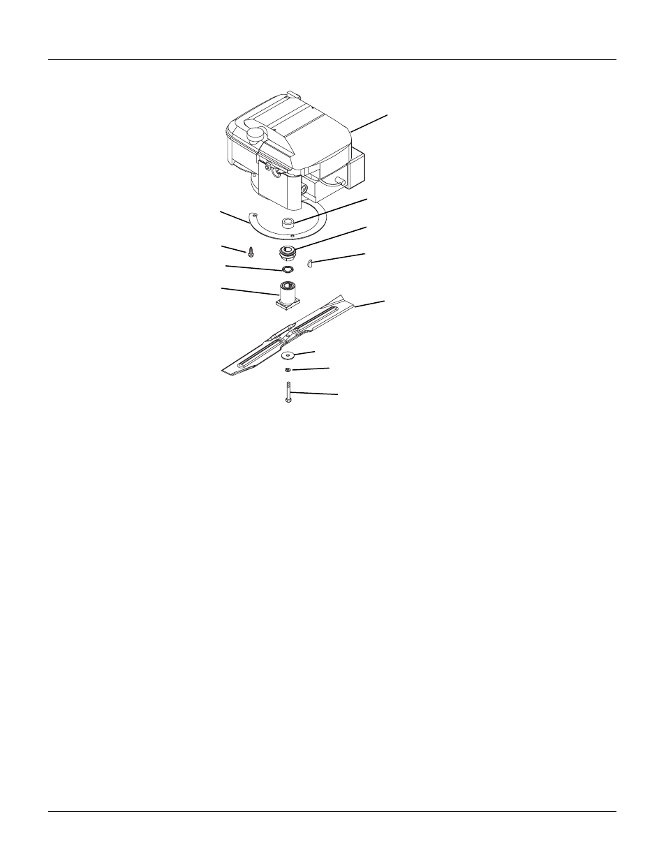 Engine, blade and belt | Ariens 911110 - SP21 User Manual | Page 16 / 19