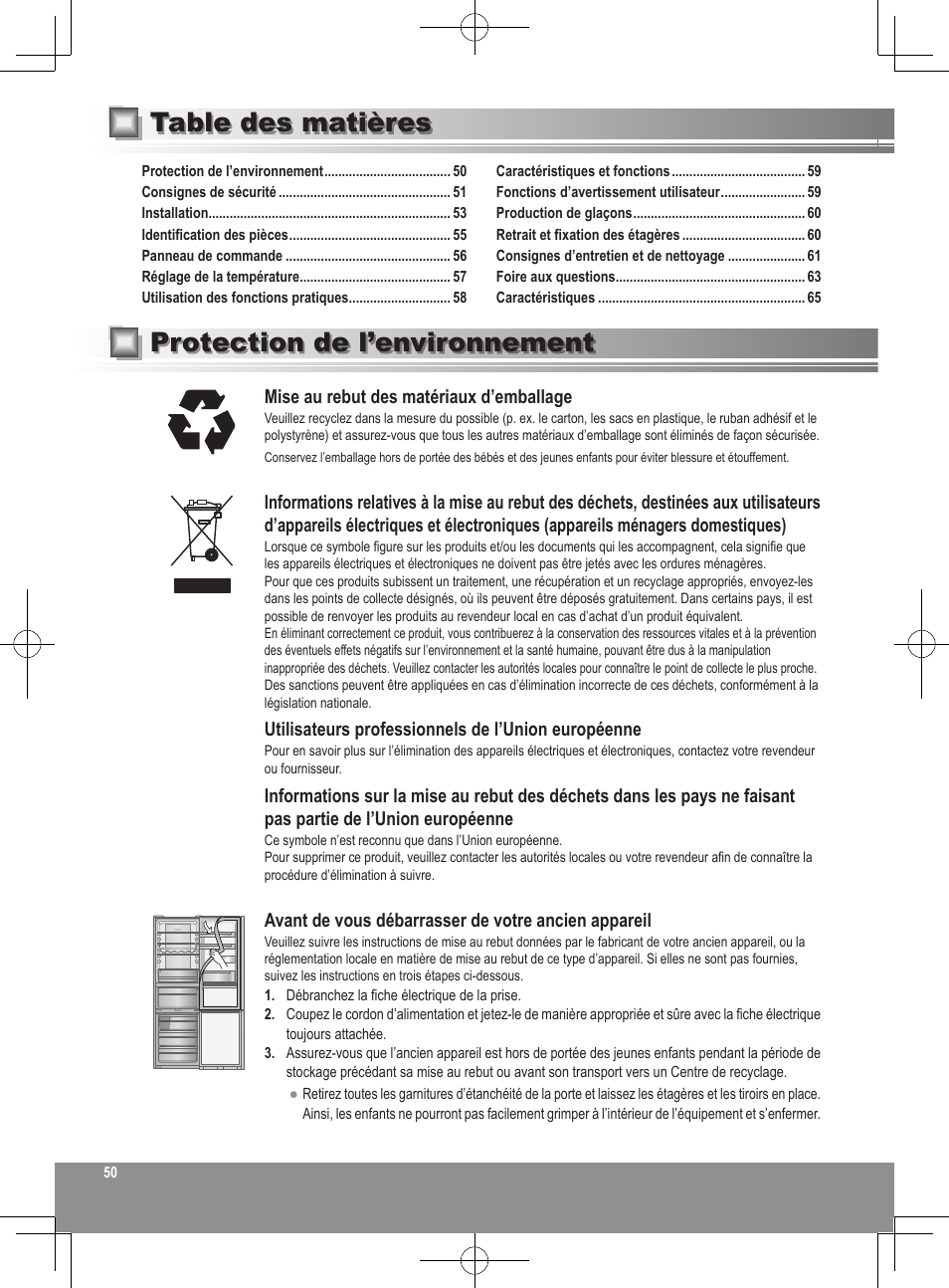 Panasonic NRB32FX2 User Manual | Page 50 / 180