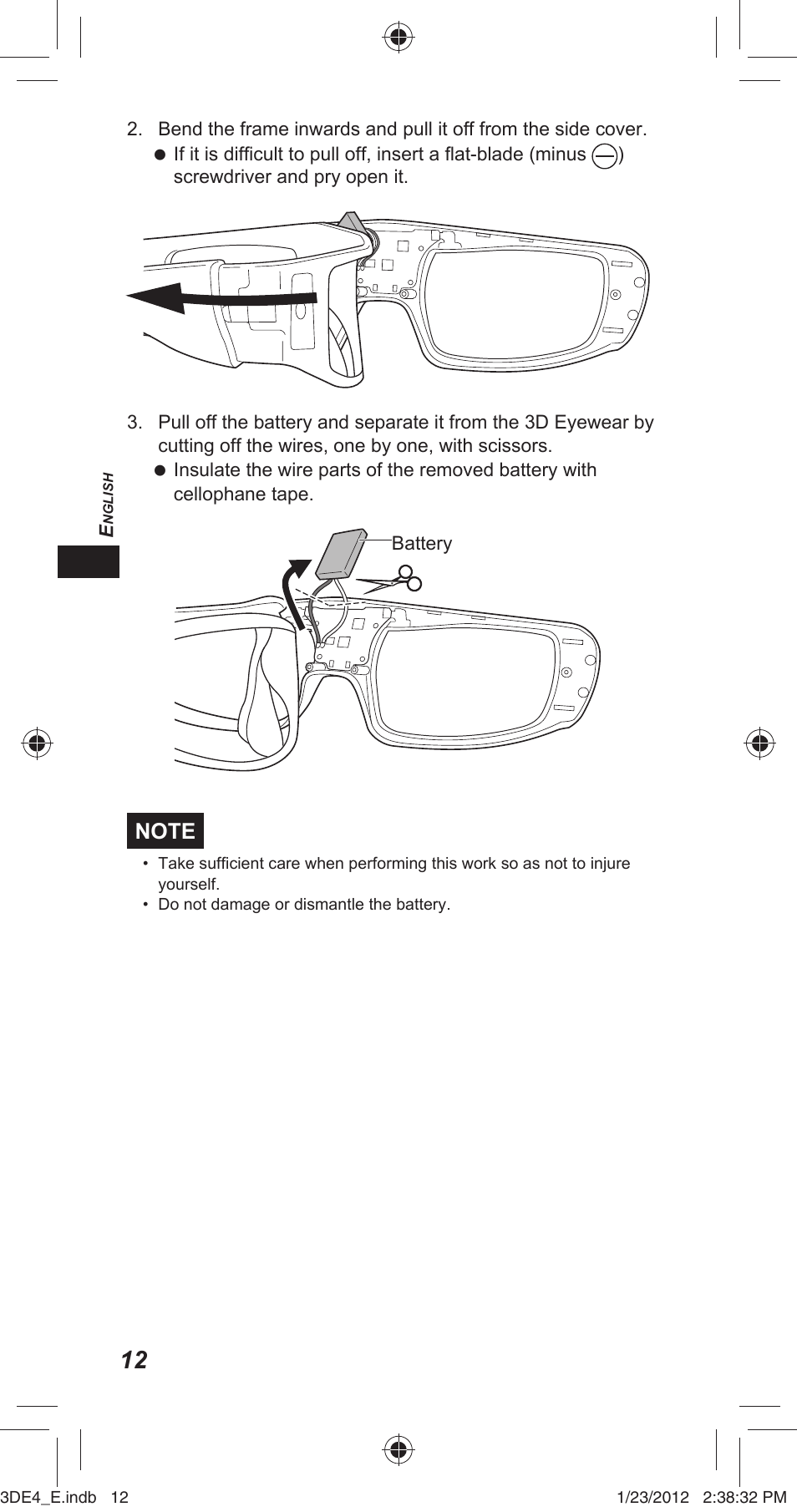 Panasonic TYER3D4SE User Manual | Page 12 / 248